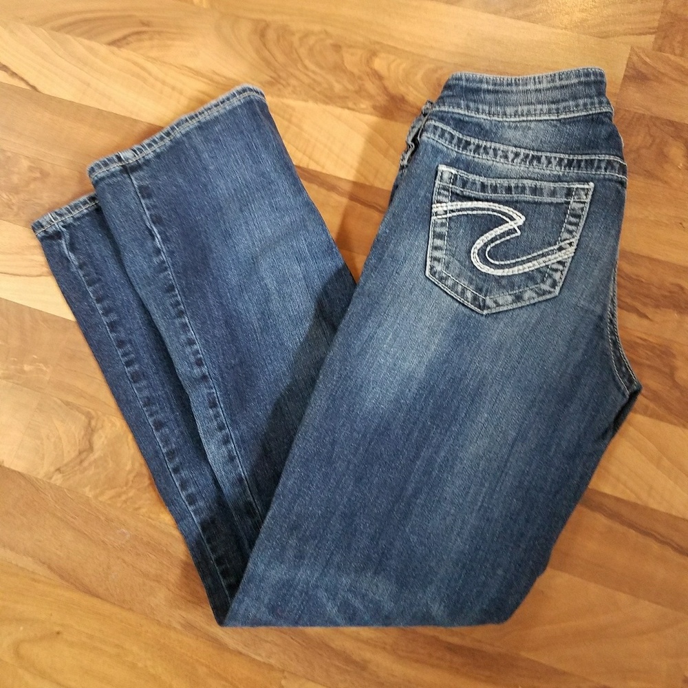 Silver jeans